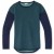Свитер женский Smartwool Women's Shadow Pine Colorblock Sweater (Twilight Blue Heather, M)